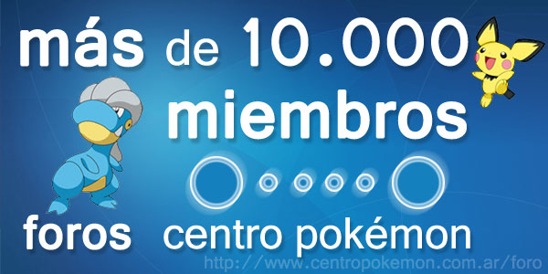 ¡Centro Pokémon llega a 10.000 miembros!