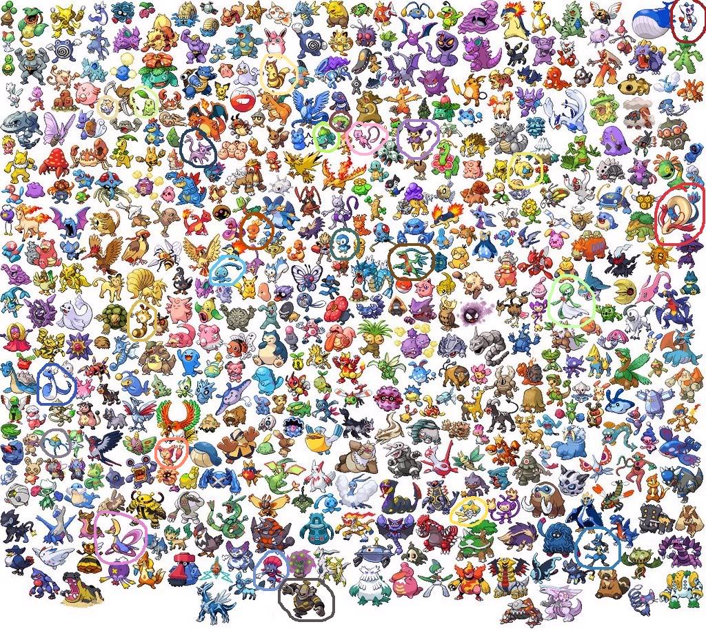 Pokémon TCG/JCC: (Platinum: Arceus) II, Los otros.