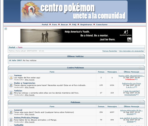 EDITADO: Foro y Chat Funcionando!
