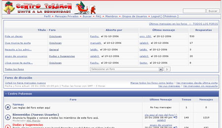 Nuevo estilo de los Foros de Centro Pokémon!