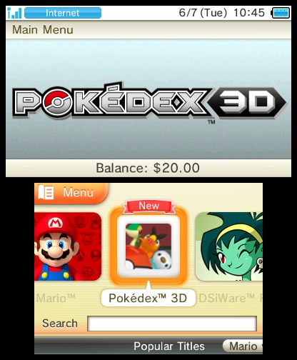¡Pokémon está preparando una Pokédex en 3D!