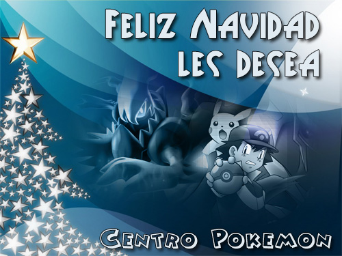 Centro Pokémon les desea a todos una muy Feliz Navidad