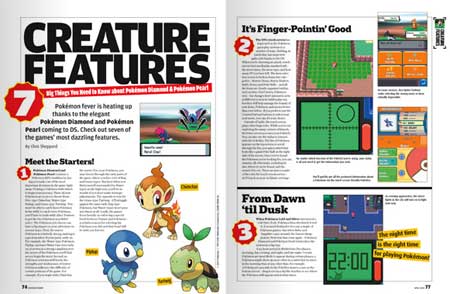 Pokémon.com se puso al día, y un Vistazo a Nintendo Power