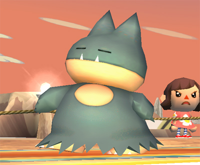 Munchlax en Smash Bros Brawl!