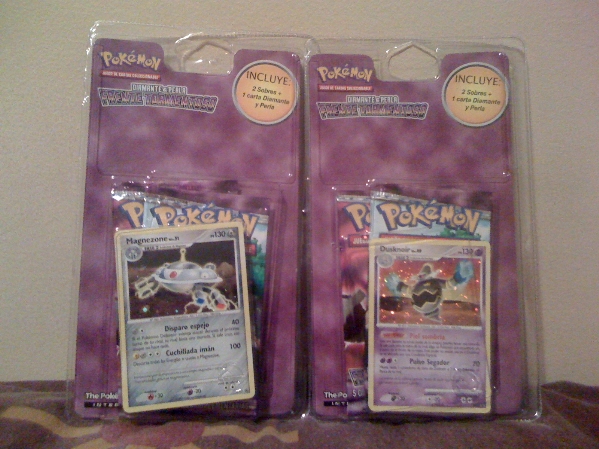 Pok&eacute;mon TCG/JCC: DP7: Frente Tormentoso. Packs de boosters con carta promocional.