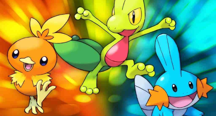 Los starters de Hoenn, de evento aleatorio en Pok&eacute;mon Global Link