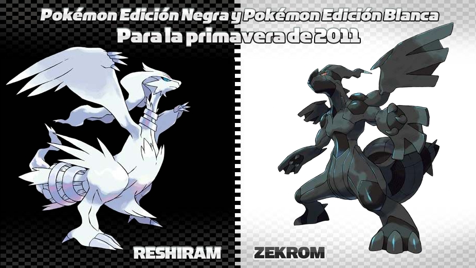 Revelados los Legendarios de Pok&eacute;mon Edici&oacute;n Negra y Edici&oacute;n Blanca!