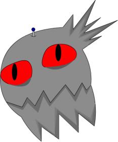Dooghost es la Pree-volucion de Vooghost Tipo Fantasma/Psyquico