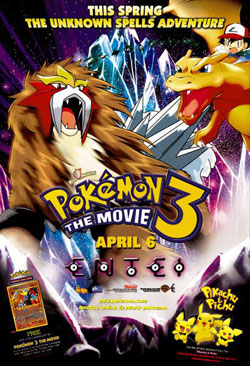 Poster Pokemon 3: El Misterio de los Unows