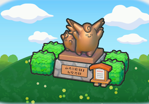 Hábitat Estatua turística