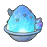 Hielo raspado con sirope