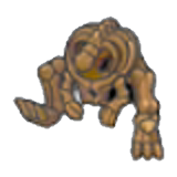 Tronco de fósil cabezazo