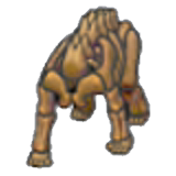 Tronco de fósil tundra