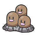 Pokémon Dugtrio - PokopiaDex