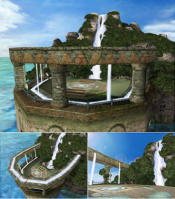 Coliseo: Cascada/Waterfall Colloseum