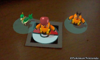 Pokédex 3D superponer imagenes