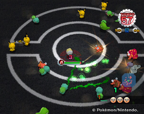 Combate en Battle Royale - Pokémon Rumble