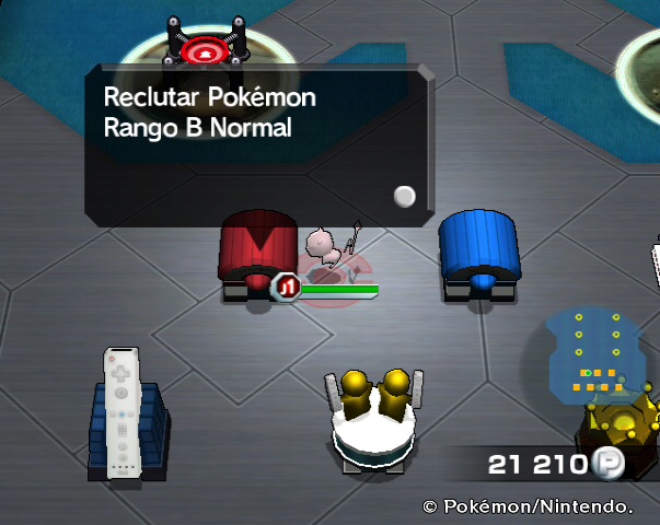 Edificio Reclutar Pokémon - Pokémon Rumble