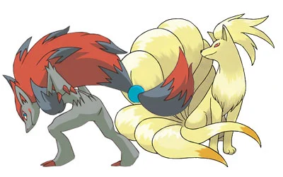 Ninetales y Zoroark