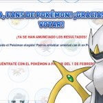 Arceus, ganador de la votación Pokémon mundial