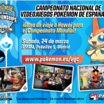 Recordatorio: el 24 de marzo, Pokémon VGC de España
