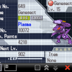 El Pokémon singular Genesect dejará de repartirse a partir de hoy (Blanco y Negro 2)