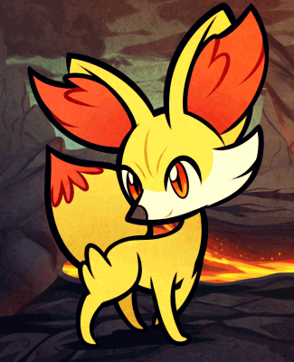 Cómo dibujar a Fennekin