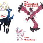 ¿Tipos de Xerneas, Yveltal y Sylveon revelados?