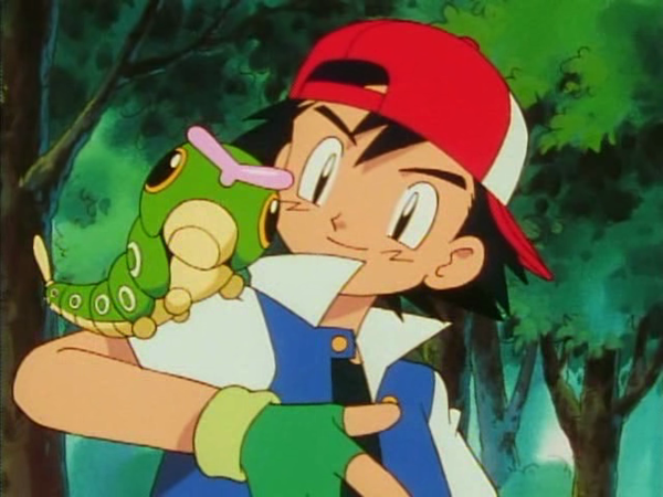 caterpie de ash