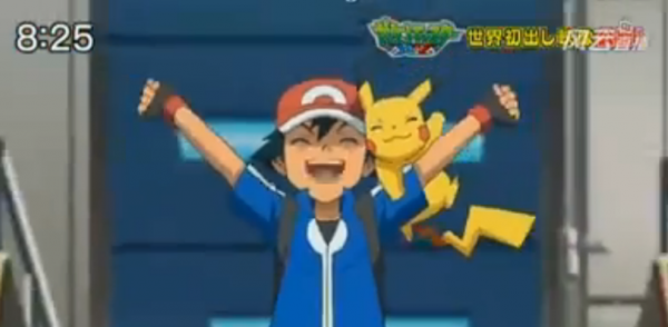 ash anime xy llegada kalos