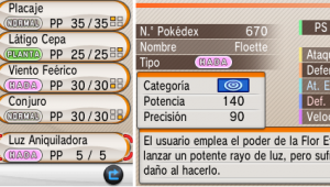 Os presentamos al Floette de A.Z.