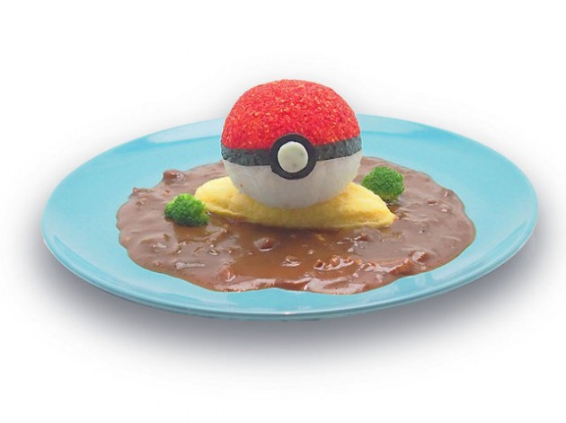 arroz blanco pokeball