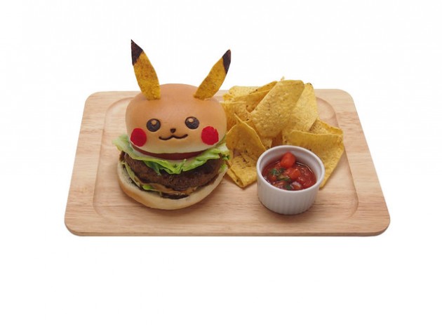 hamburguesa pikachu
