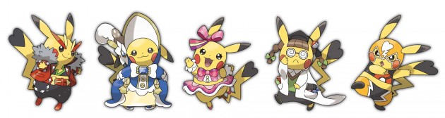 Pikachu cosplay grupal