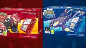 Nuevas 2DS transparentes con Rubí Omega y Zafiro Alfa