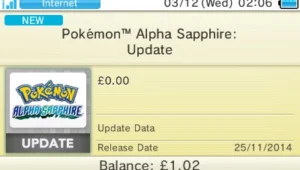 Nueva actualización de Pokémon XY y ORAS disponible