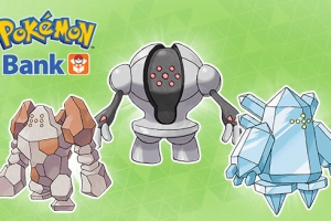 Anunciado evento de los Regis con Habilidad Oculta para usuarios de Banco Pokémon