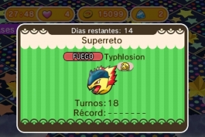 Typhlosion, protagonista de la actualización semanal de Pokémon Shuffle