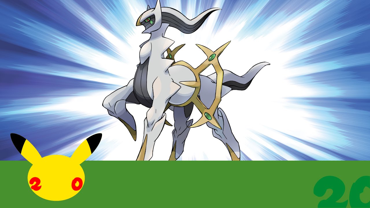 Evento ARCEUS SHINY E Hoopa Per Pokémon Scarlatto E Viola - Film Giapponese (Come Nuovo)