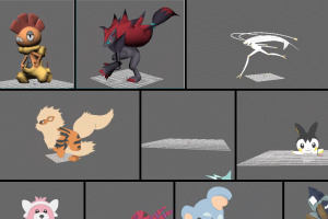 Se han encontrado animaciones de todos los Pokémon caminando detrás del jugador en Sol y Luna