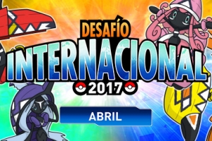 Anunciada la competición Desafío Internacional Abril 2017 para Pokémon Sol y Luna