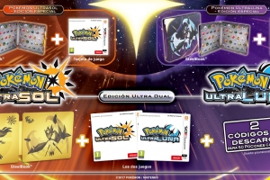 Anunciadas ediciones especiales de Pokémon Ultrasol y Ultraluna para Europa