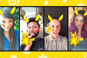 Filtro de Pikachu llega a Snapchat