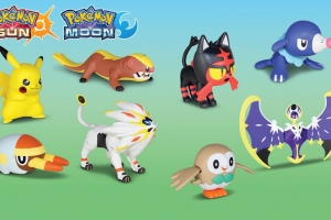 Los juguetes de Pokémon Sol y Luna llegarán a McDonald’s Latinoamérica en diciembre