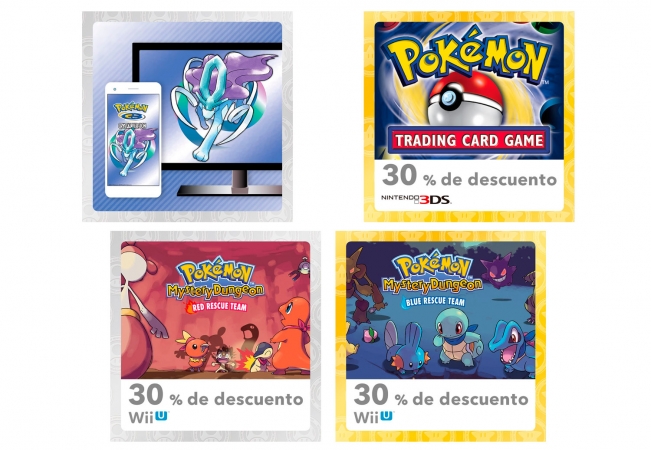My Nintendo añade descuentos en juegos de Pokémon para la Consola Virtual y un nuevo wallpaper de Pokémon Cristal para América