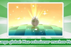 El sexto minijuego global de Pokémon Ultrasol y Ultraluna, «haz eclosionar muchos Huevos» ha comenzado