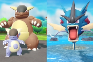 Nuevo tráiler de Pokémon Let’s Go, Pikachu! y Let’s Go, Eevee! con Mega Kangaskhan y Mega Gyarados