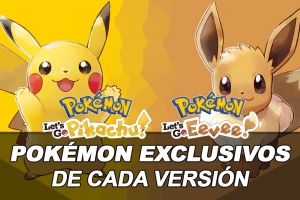 ▷ Pokémon EXCLUSIVOS de cada VERSIÓN