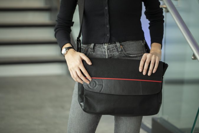 Poké Ball Classics Messenger Bag Lifestyle Image