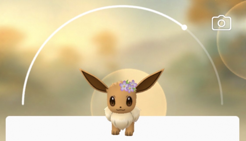 Eevee Corona Flores Pokemon Go
